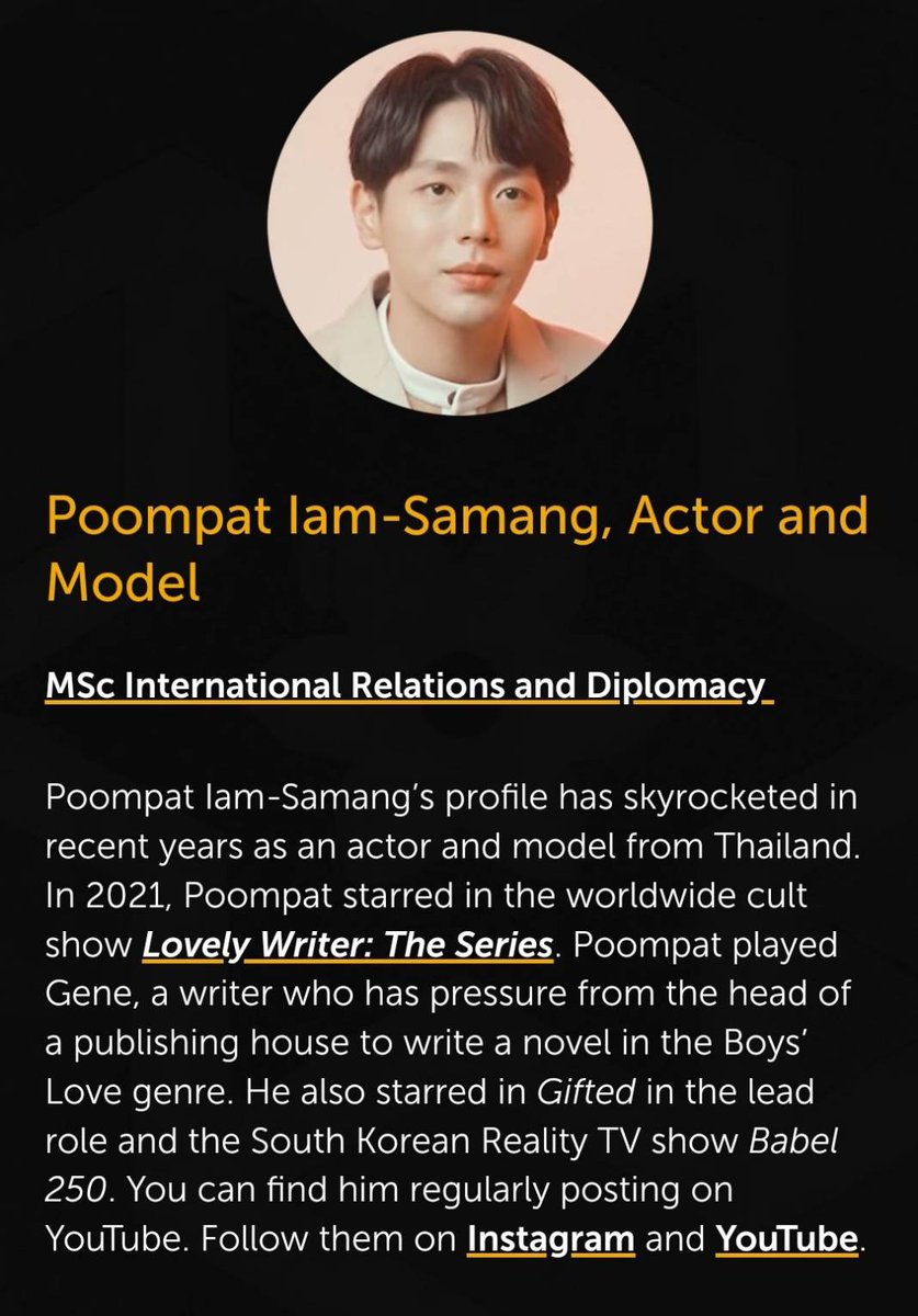 BesideUppoompat's tweet photo. 10 of the most famous SOAS alumni to know
1 ในความภาคภูมิใจ คืนนี้เตรียมตัวให้พร้อมที่จะร่วมแสดงความยินดีกับน้องอัพ 🤍🤍

https://t.co/CnT829PIgF

#uppoompat 
#SOASGraduation

@uppoompat https://t.co/sitT9XRjY8