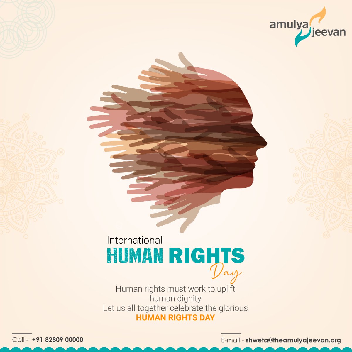 avinashkhemka's tweet photo. Human rights are not a privilege but a basic necessity. To deny someone of these is a great threat to humanity. This Human Rights Day, let's raise awareness by educating people around us about the importance of human rights and pave the way for a better and just world. https://t.co/svjx2QtnVH