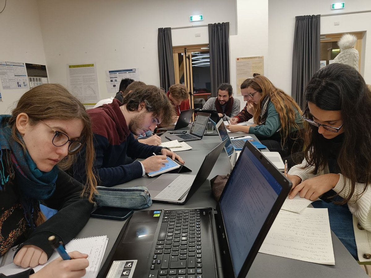 tonalecosmology's tweet photo. Some more impressions from the ongoing winter school #WSCtonale #cosmology https://t.co/YuqB7isAK5