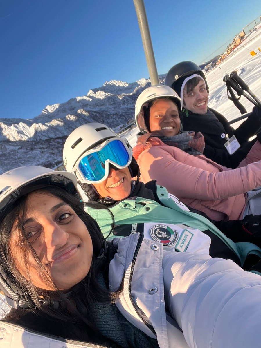 Some more impressions from the ongoing winter school #WSCtonale #cosmology