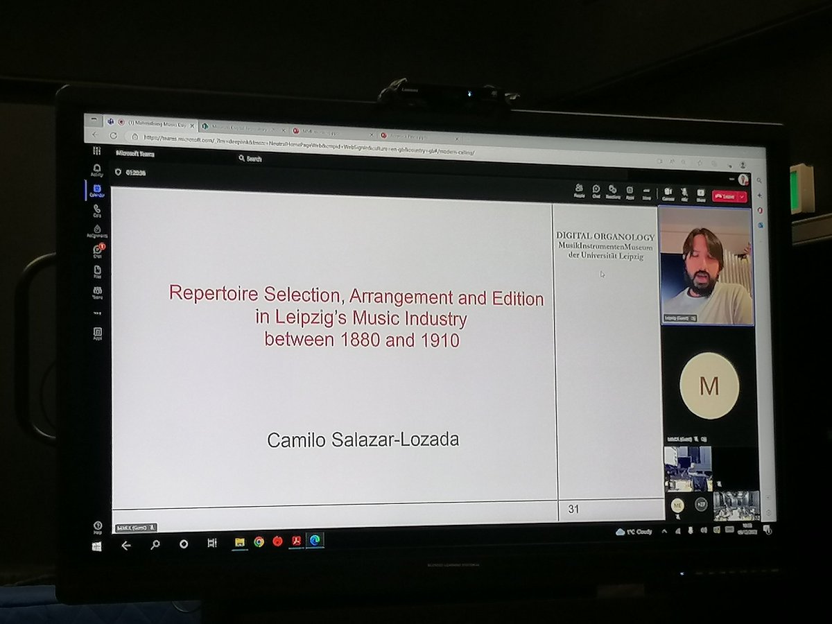 AriannaRigamon2's tweet photo. A very cohesive team of doctoral students from @UniLeipzig for #MusicMaterialities. Well done Richard Khulusi, Camilo Salazar, Franziska Buhl ad Dominik Ukolov! https://t.co/hisUNUz6yW