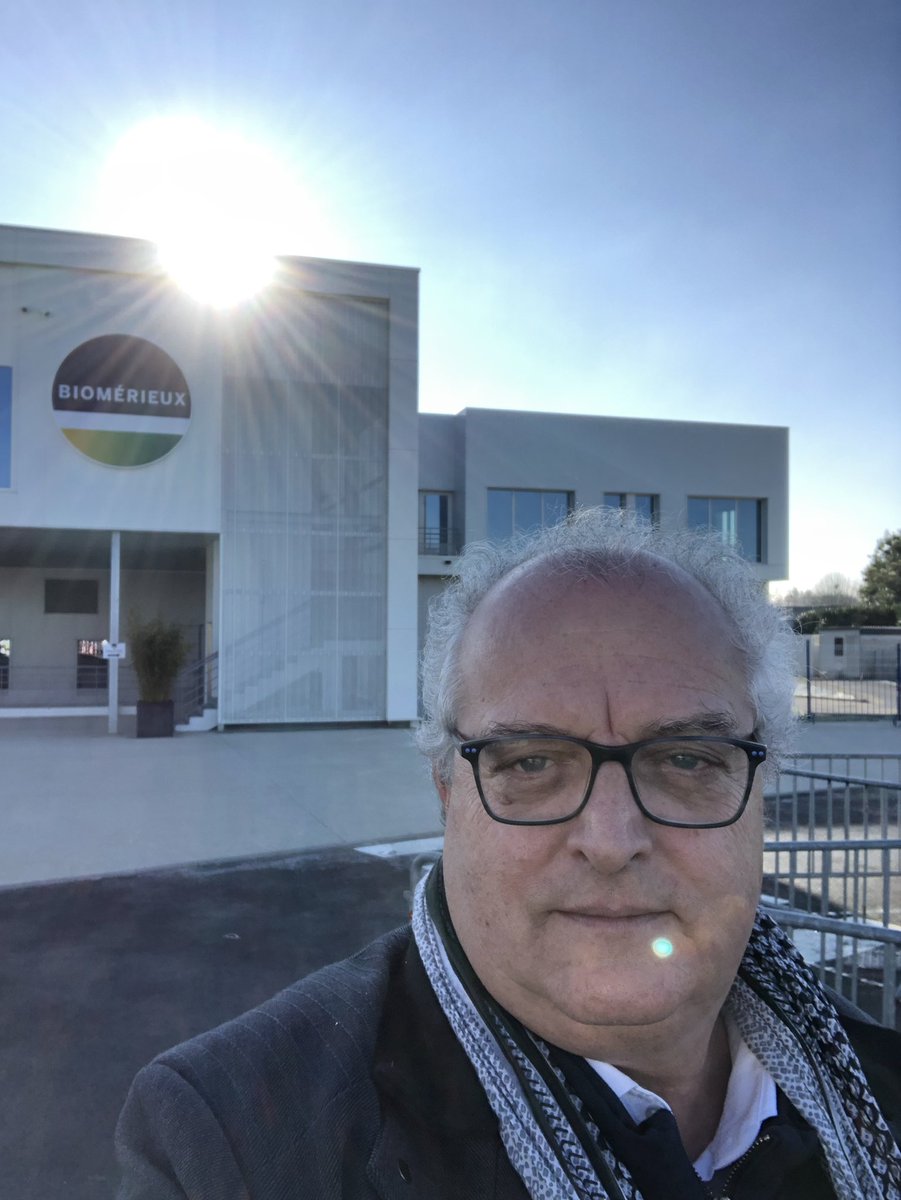 Inauguration de l’agrandissement du site <a href="/biomerieux/">bioMérieux</a> de #combourg . Des partenariats à construire pour nos élèves, enfant du territoire. @bretagneromanti 😃