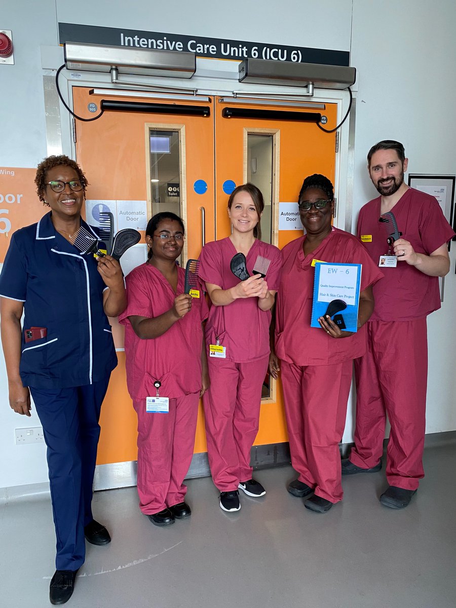 Read about how intensive care nurse Ginny Wanjiro and her colleagues are looking after the hair and skin of patients from all backgrounds. In this pilot project, more than 20 nurses have been trained to care for our diverse patients #TeamGSTT bit.ly/ICUhair