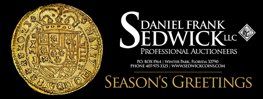 Season's Greetings from Daniel Frank Sedwick, LLC ⭐ - mailchi.mp/sedwickcoins/s… We wish you a Happy Holiday Season and a New Year filled with Peace and Prosperity!