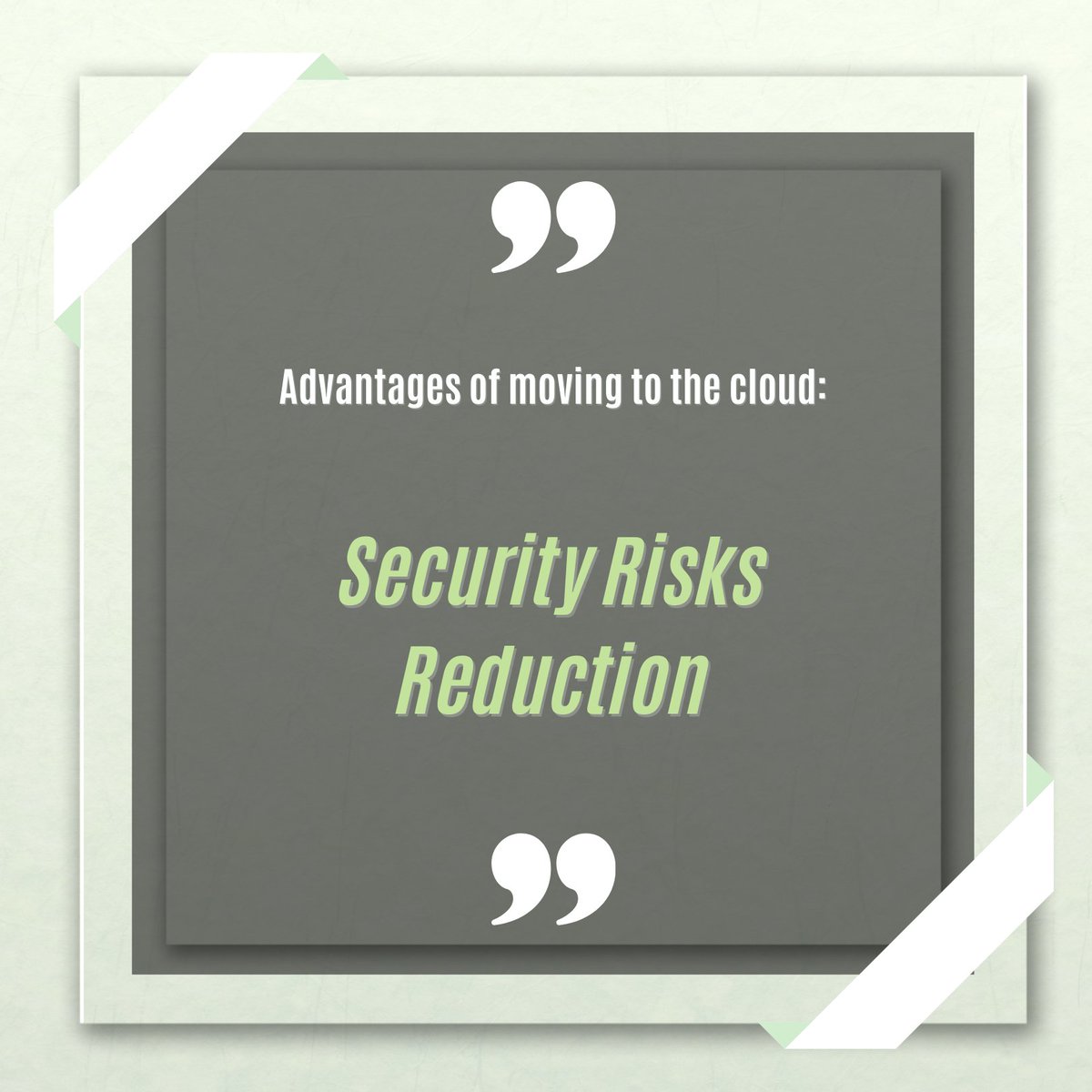 Did you know that data stored in the cloud is more secure against data loss and theft than data stored in your office? Unless your business has a 24/7 security team, cloud storage remains the most viable way of making sure that your data is safe. 

#zinonitsolutions #it #tech