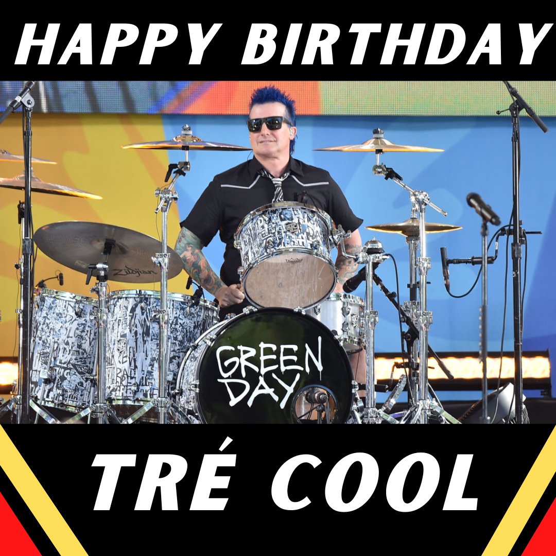 Wishing a happy birthday to Green Day drummer Tré Cool

Photo by Theo Wargo/Getty Images 