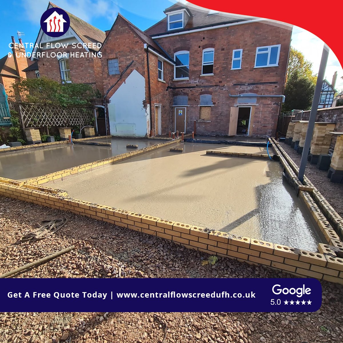 20m3 of concrete for floor slabs  - Fully supplied and laid today in Worcester

☎️ 01527 337023
📧   sales@centralflowscreedufh.co.uk

#centralflowUFH #concrete #concreteslabs #floorscreed #screeding #screed #construction #build #flooring #ufh #Worcester #Worcestershire