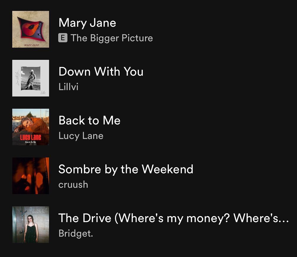 🚨PLAYLIST UPDATE🚨 You know the drill by now, it’s another #NewMusicFriday so hit the link in bio to discover 20 new releases from 20 amazing unsigned, and independent artists! Including this week spotlight artist @nobodyswolfchild 😄 #NewMusicPlaylist… instagr.am/p/Cl8hfaeDEPc/