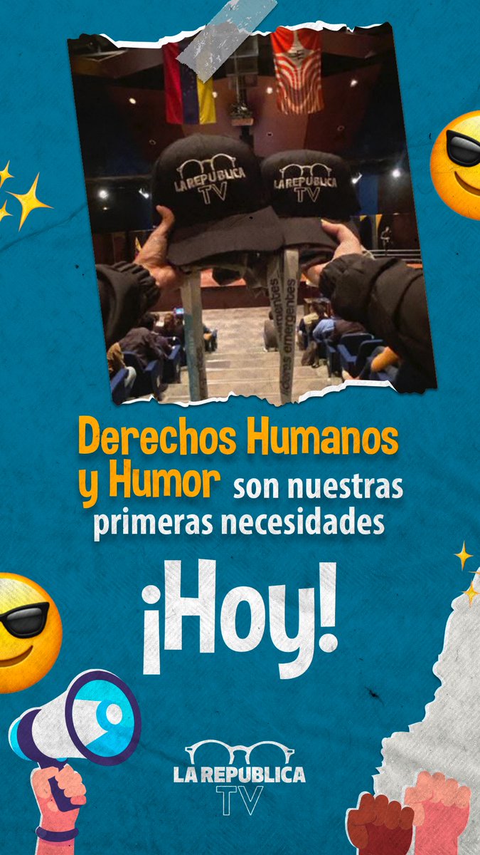 LaRepublica_tv's tweet photo. ¡Nos vemos a las 9:00am en Web Code, Chacaíto! #HumorConProposito https://t.co/s8Q8ybMX0d