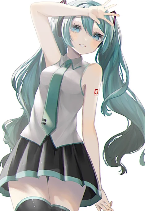 #いいミクの日  #初音ミク  #いいミクの日2022 なんて甘美な響き……いい日だ………… 