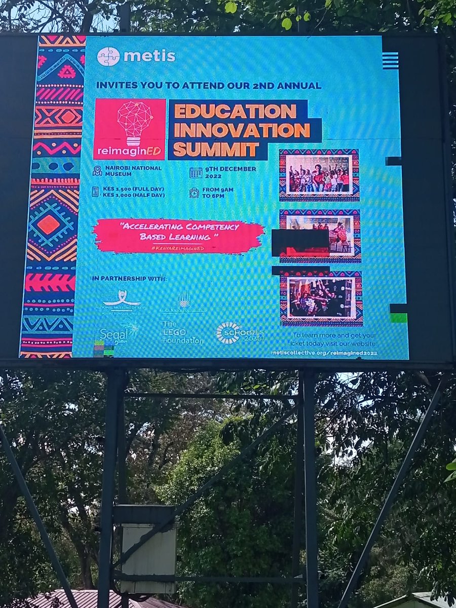 Edutab_Africa's tweet photo. We are at the #reimagineed education innovation summit by @MetisCollective at @museumsofkenya
Pass by our booth and learn more about our education solutions in offline #elearning, #research & #STEAM.
#FurtherTogether #Metiscollective https://t.co/iplYa1Obwi