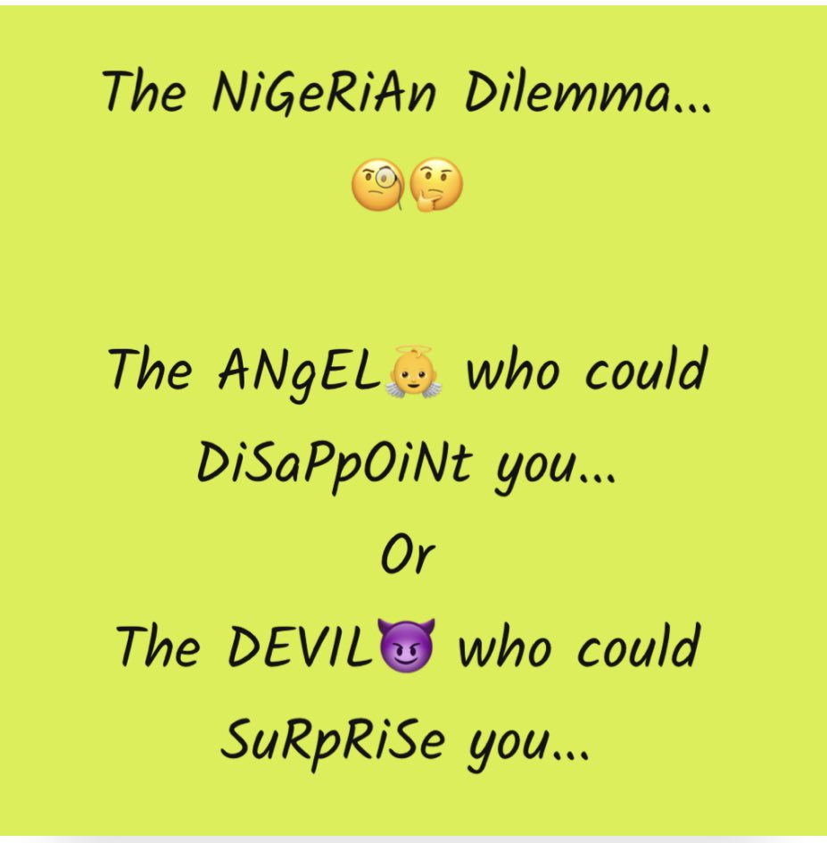 Onyokimi's tweet image. Which would you choose... 👼😈🤔🧐😎