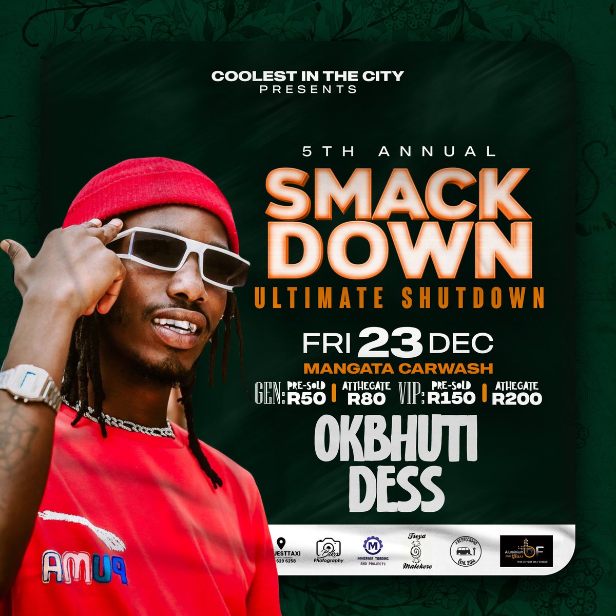 moleculesent's tweet photo. Event package design for 4th Annual Smackdown Ultimate Shutdown #GraphicDesign https://t.co/uCIUMMFcTS