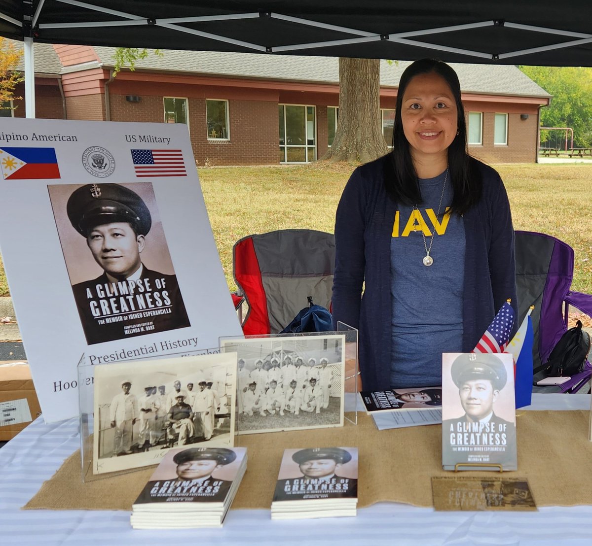 dart_melinda's tweet photo. Carrying the light and legacy of my grandfather to share his untold stories of the #Filipinos who quietly served the #Presidents. @BNChesterfield @MichelleObama @WhiteHouseHstry @faacv_rva #TheLightWeCarry #WhiteHouse #History #Hoover #FDR #Truman #Eisenhower #aglimpseofgreatness https://t.co/BIIywSETZu