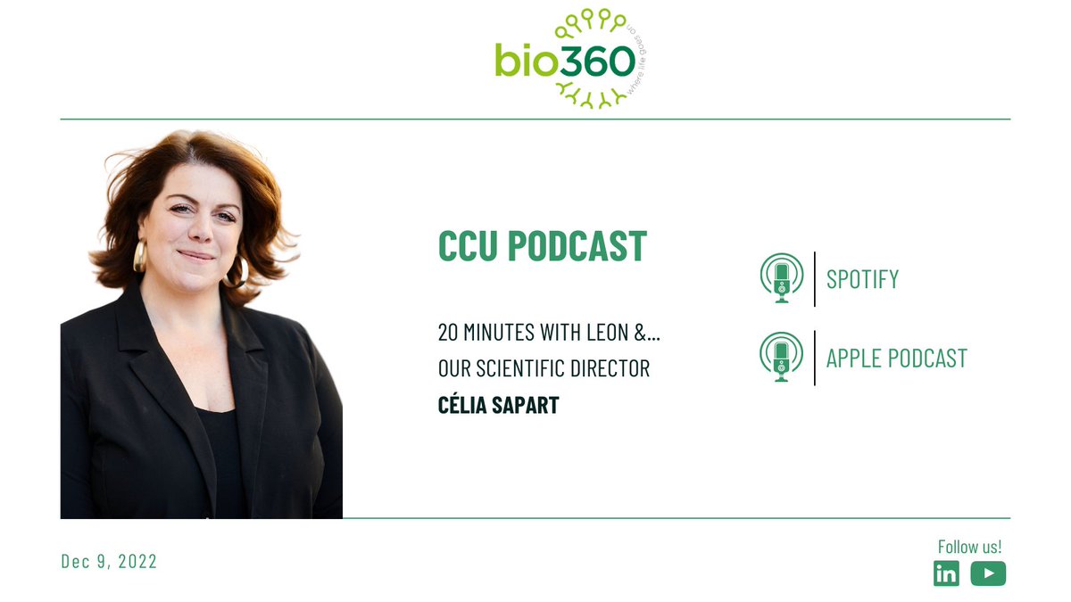CO₂ Value Europe (@co2valueeu) on Twitter photo In its podcast series, <a href="/bio360expo/">Bio360 Expo</a> spoke with our Scientific Director <a href="/cjsapart/">Célia Julia Sapart</a> to learn more about CO₂ Value Europe’s mission & approach to solutions and how creating carbon circularity can contribute to mitigating climate change.
🎙️ Find the podcast at bit.ly/3BiwDBu In its podcast series, <a href="/bio360expo/">Bio360 Expo</a> spoke with our Scientific Director <a href="/cjsapart/">Célia Julia Sapart</a> to learn more about CO₂ Value Europe’s mission & approach to solutions and how creating carbon circularity can contribute to mitigating climate change.
🎙️ Find the podcast at bit.ly/3BiwDBu