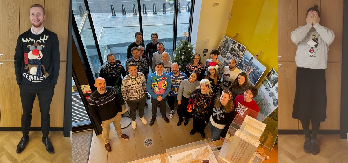Our Leeds and Birmingham offices had a successful #Christmasjumperday2022 yesterday; raising some cash for <a href="/savechildrenuk/">Save the Children UK</a> - if you'd like to help us you can donate below. Thanks to everyone who took part -Some truly awful ones on show - we love to see! 

bit.ly/AAXmasJumpers