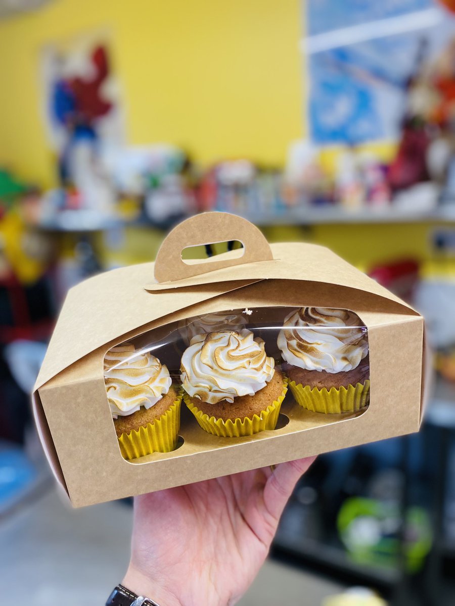 badtemperdbaker's tweet photo. We’v got 4 extra lemon meringue cupcakes up for grabs today! Just £10, message us to claim and collect! 
#lemonmeringue #cupcakes #cupcakesofinstagram #ballycastle #bakery #homebakery https://t.co/8AfAdMo8vC