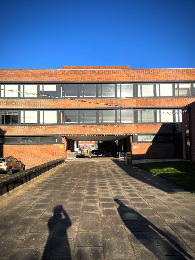 shipsinthesky63's tweet photo. It’s a beautiful day for the second and final day of @LarkinCon. We’re having a fantastic time. So many fascinating speakers and engaged delegates.
#Hull #Larkin #LarkinConference https://t.co/EdMfNuSVy8