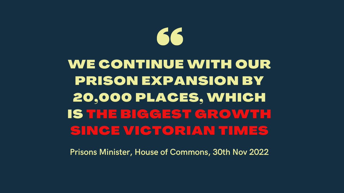 (1/8) Last week the government promised this.

But a Victorian justice policy isn't fit for the 21st century. Here's why.. 🧵