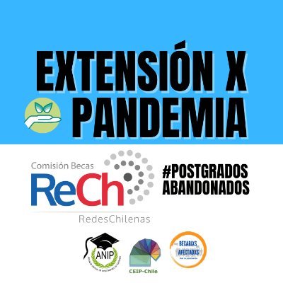 🛑 EXTENSIÓN COVID: la <a href="/comisionbecas/">Comisión Becas ReCh</a> <a href="/redeschilenas/">Redes Chilenas (ReCh)</a> tuvo reunión con @anidinforma y tenemos algunos AVISOS:
👉Este PRÓXIMO LUNES 12 DIC TERMINA EL LLAMADO! Por favor, hagan difusión y si tienen dudas si son elegibles, suban su solicitud!
Recuerda: ante la duda, postula!!🏃‍♀️🏃🏻‍♂️ 👇