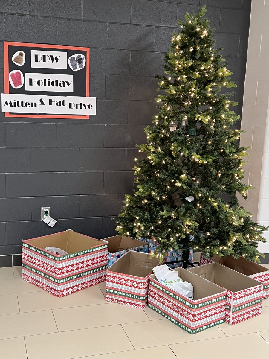 Help us fill these boxes with new hats and mittens!  DDW is supporting the Kozy Kids program with the Halton Police to provide warm winter clothing for families in need. We will be accepting donations until Dec. 16th.