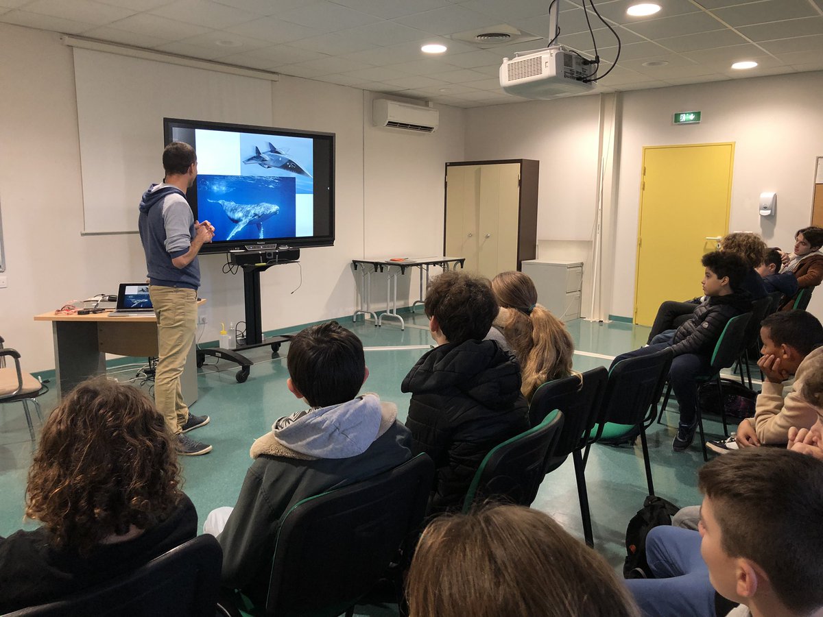 Nous accueillions ce matin une classe d’élèves de 5e au laboratoire. 

Au programme :
➡️ Biomimétisme
➡️ ADN origamis
➡️ Visite du labo

De quoi découvrir brièvement le monde de la recherche 👀🧬

<a href="/MembranesBiophy/">Gone ! - Integrative Biophysics of Membranes</a>