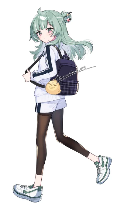 南ちゃんの立ち絵できた。配信見てくれてありがと～! 