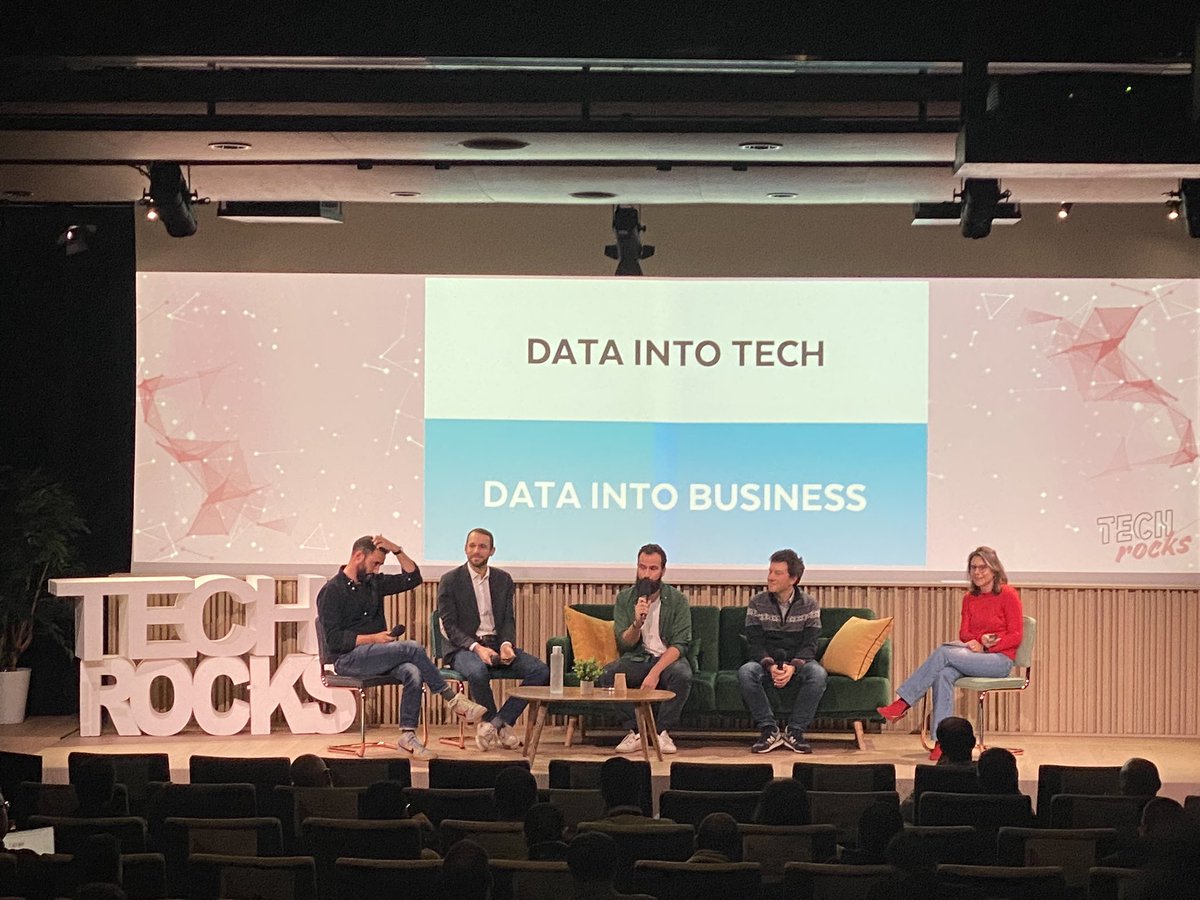 TechRocksFr's tweet photo. « #Data into tech ! C’est un sujet d’ambition avant tout. » @kaiwenleroy CTO @wttj_fr 
#TRSummit22 https://t.co/v0y7Vf81AM