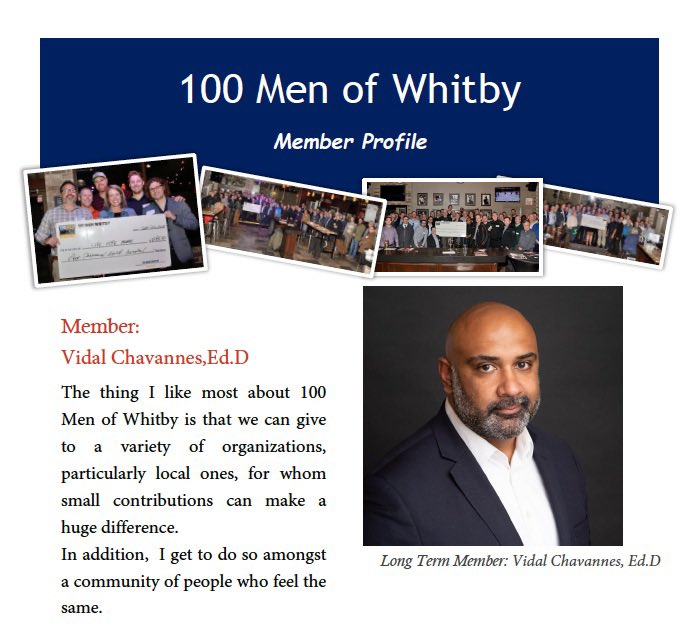 Member profile: Vidal Chavannes.