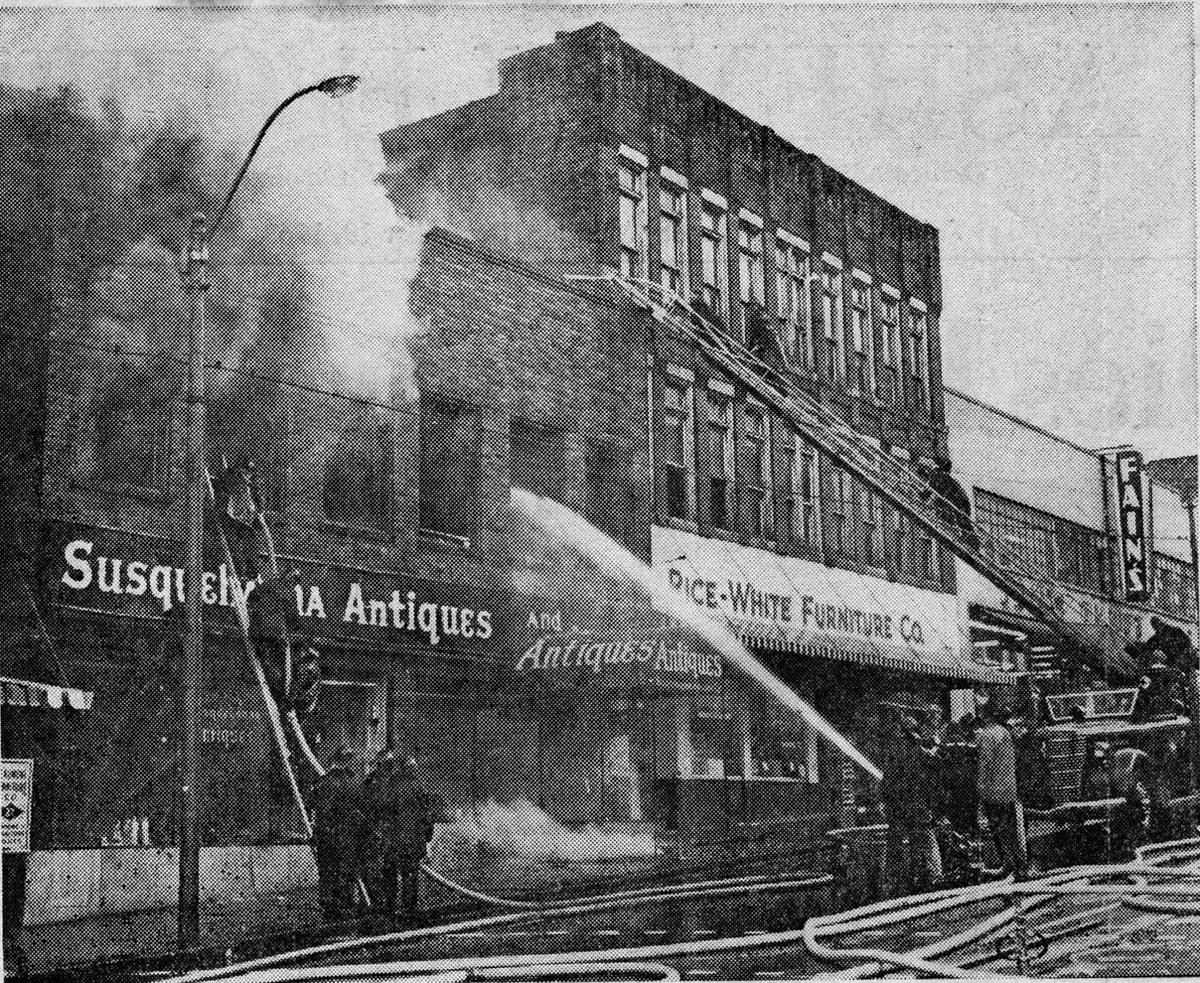 AshevilleFD's tweet image. Today AFD remembers and honors the life of Driver Gus Werhan who died in the line of duty on this day in 1963. Driver Werhan was trapped by collapse while fighting the Susquehanna Antique Store fire. #FFLODD