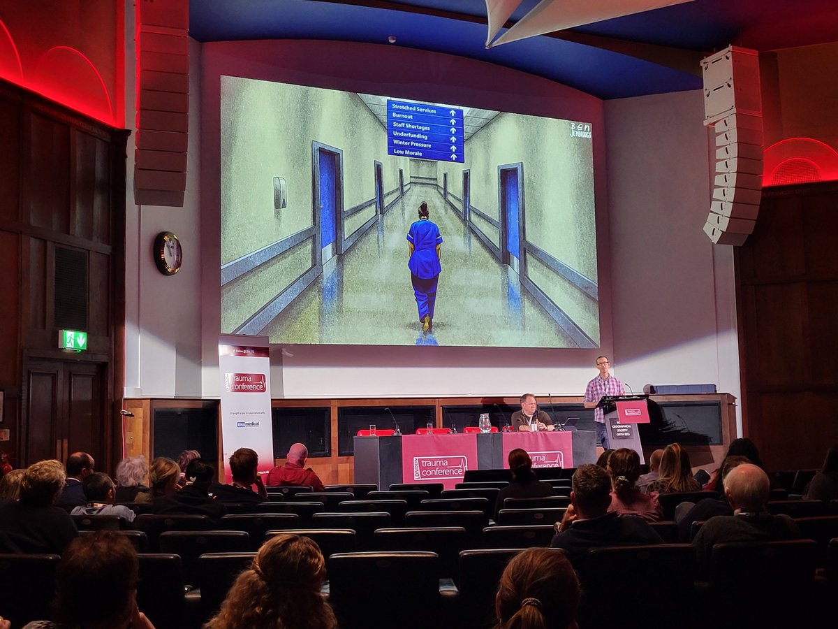 Great presentations this morning! <a href="/LDN_TC/">London Trauma Conference</a>