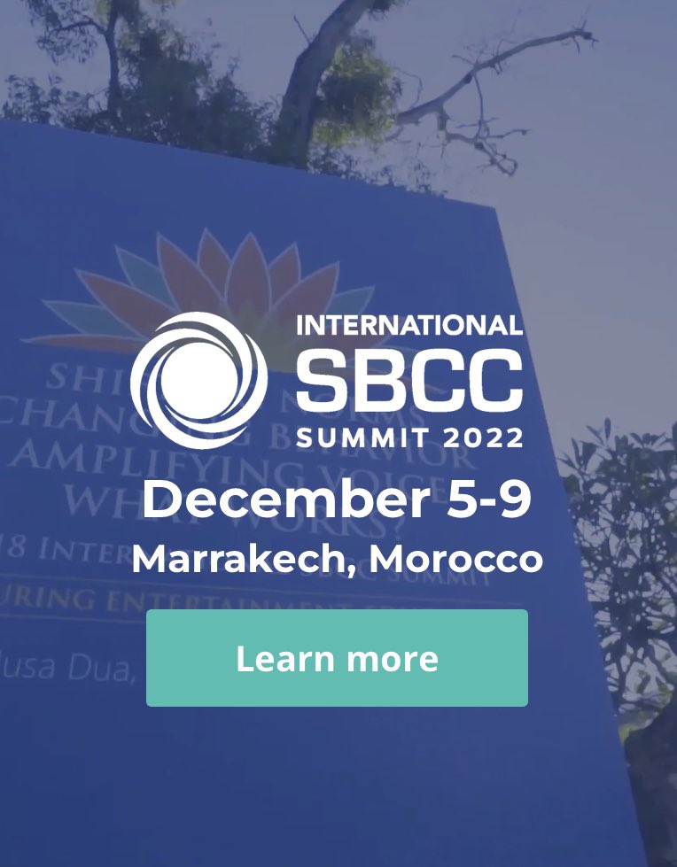 Two innovative initiatives of #Chhattisgarh were showcased at the International @SBCCSummit at Marrakech in Morocco this week, December 5-9. These are the @Yuvoday’ youth network in the @BastarDistrict and ‘@BaapiNaUwaat program in the @DantewadaDist.
sbccsummit.org