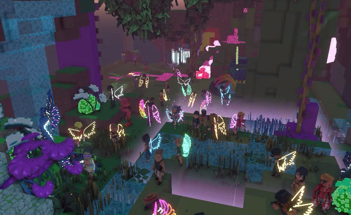 harakatiru's tweet photo. @TheSandboxGame @blond_ish 🪄 ABRACADABRA! 🌈 I participated to the @blond_ish dj set! Check out my screenshot: https://t.co/TLgdzC6bbM