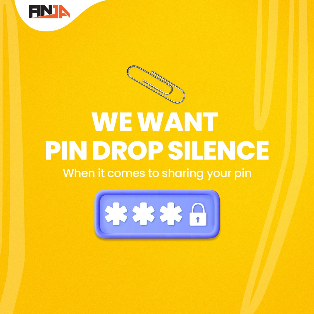 FinjaPk's tweet photo. Silence is the best response to someone asking for your pin! 🤐
#ApkiKamyabiPayYakeen #DigitalLiteracy #CyberSecurity https://t.co/ioxnqOQ3E3