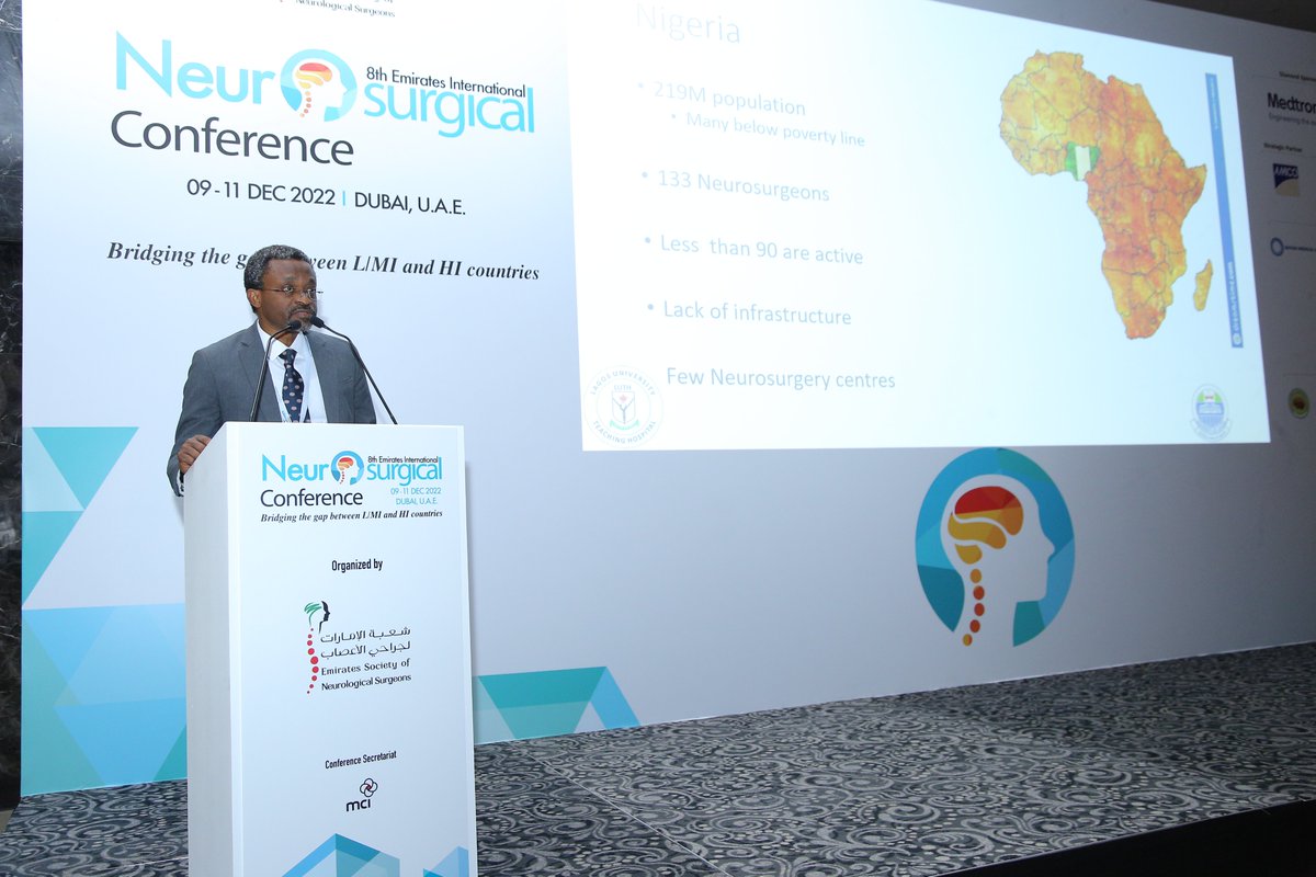 EINC2022's tweet image. Dr. Omotayo Abimbola Ojo Lecture &quot;Quality Neurosurgery Care in Resource-Poor Regions Despite the Challenges&quot; at #EINC2022

Dr. Omotayo&apos;s Session shed light on the difficulties and challenges in providing quality neurosurgery care to regions with poor resources.
