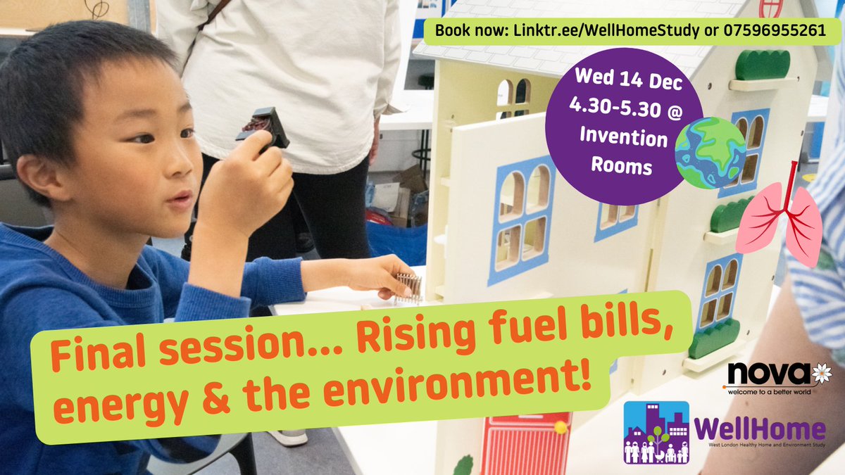 StudyWellHome's tweet photo. ποΈ With the rising #CostOfLiving, how can we save money and be green champions at the same time?!
We're opening up our final session of the #PlanetaryProtectors kids club for all families to discover more about energy efficiency @Dr_KateSimpson!π
Book: https://t.co/qxLylDwdVr https://t.co/PMeEUBjuz6