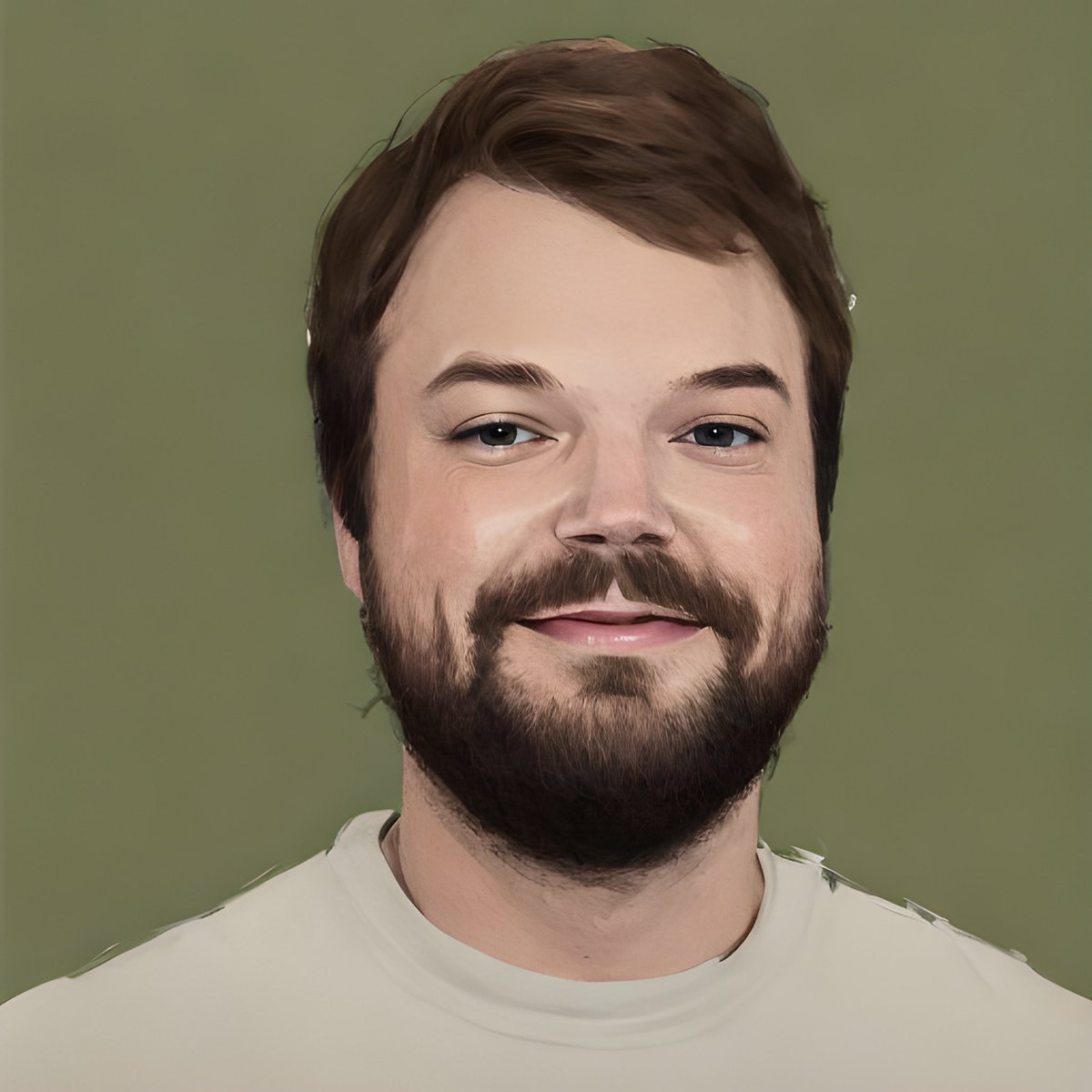 adbutts5's tweet photo. This is the best picture of me ever taken and a robot created it. I’m all in on the future. https://t.co/8tvXhPjZMq