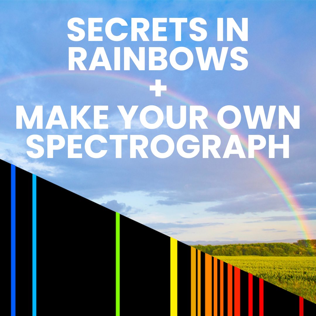 activegalactic's tweet image. Rainbows are great for a lot of reasons, but did you know they help scientists learn about the universe? Check out our newest video to see how secret messages in rainbows reveal important details about faraway worlds! youtu.be/ufPaJYm1Y7Q  #astronomy #space #ScienceTwitter