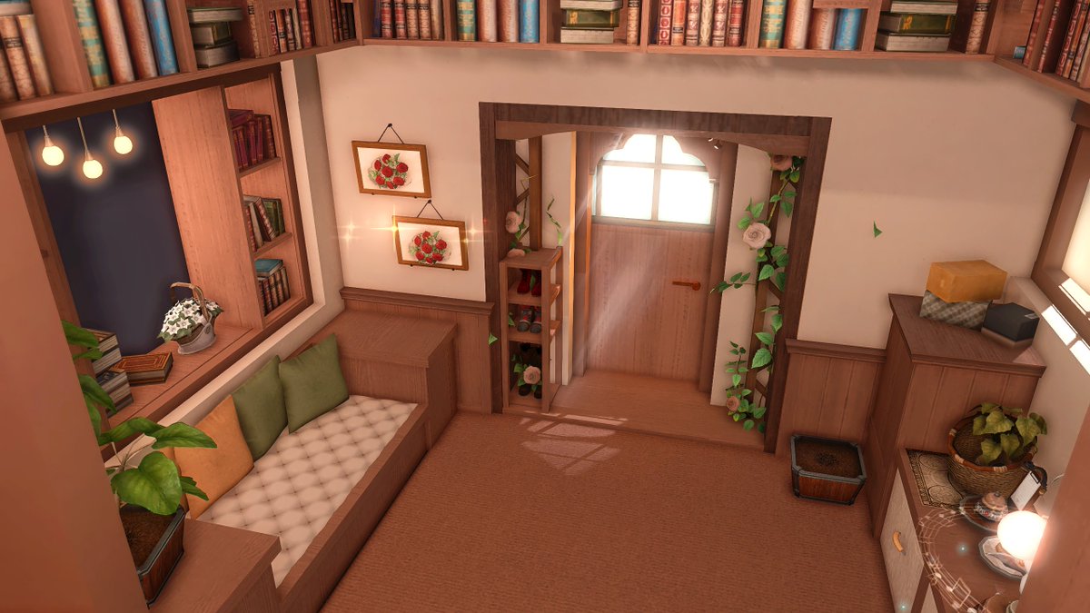 [M size] 
독서의 별장 ☕️
  
#FF14ハウジング  #FF14Housing #FFXIV #HousingEden #hgxiv #하우징커미션