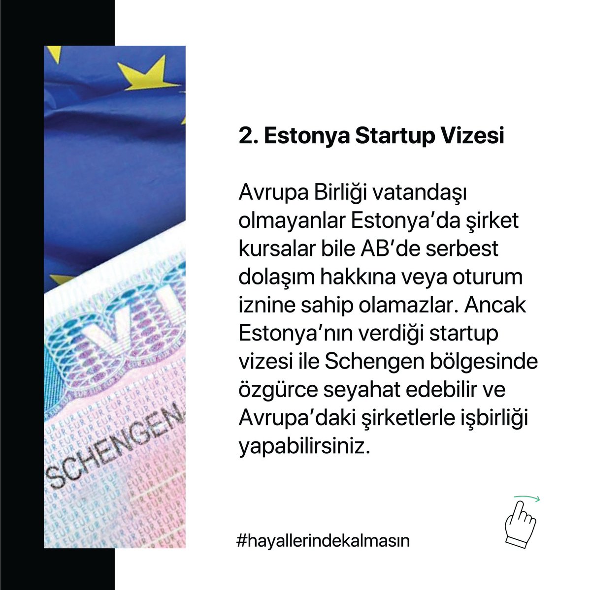 Avrupa’ya açılmak isteyen girişimciler için en uygun ülkelerden biri olan Estonya’da şirket kurmanın avantajlarını listeledik.

Detaylı bilgi 👉 blog.mukellef.co/estonyada-star…

#estonyadaşirket #estonya #şirketkurmak #hayallerindekalmasın #mukellefco