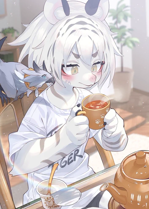 トテモツヨイタイガー VS トテモアツイティーVERY STRONG TIGER  VS  VERY HOT TEA 