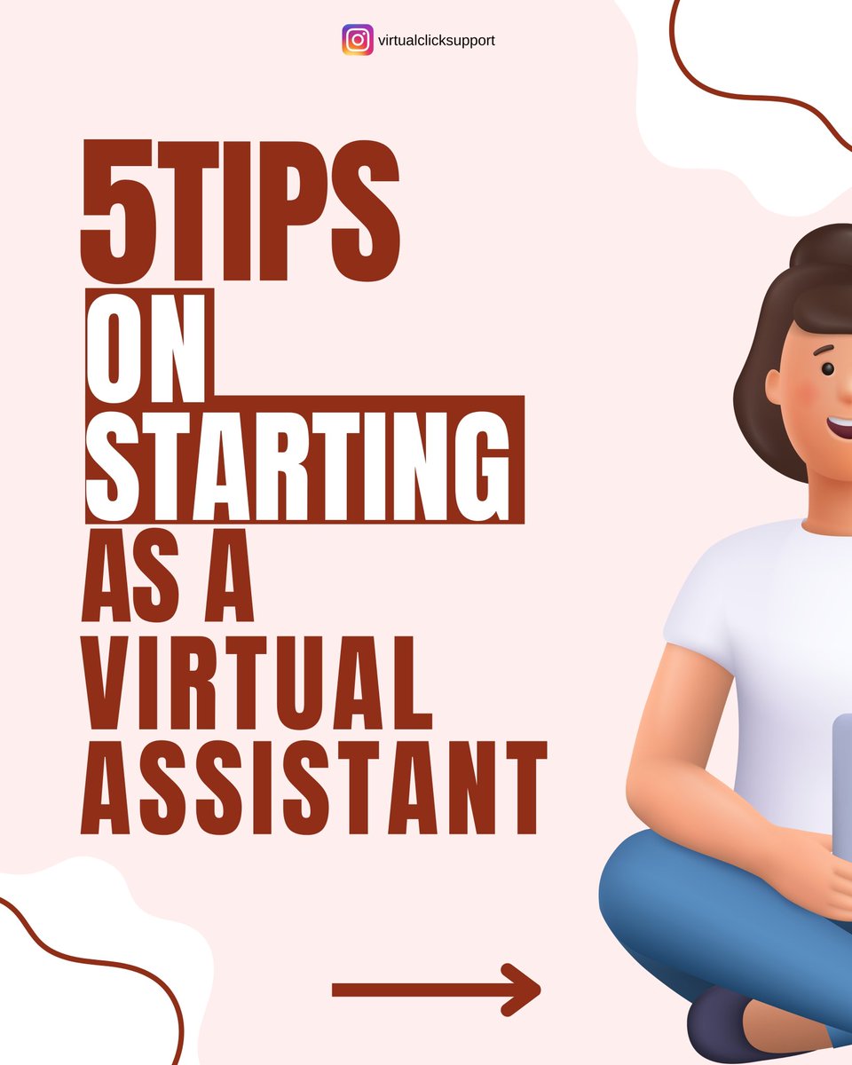chinyere_linda1's tweet photo. Starting out as a virtual assistant can be a great way to start your own business and make extra income, but it can also be daunting.
Here are 5 tips to get you started as a virtual assistant.
Click 👉 https://t.co/XvRQ1iYYEr…
#VA #virtualassistant #virtualassistantcommunity https://t.co/z51kQSBIYt