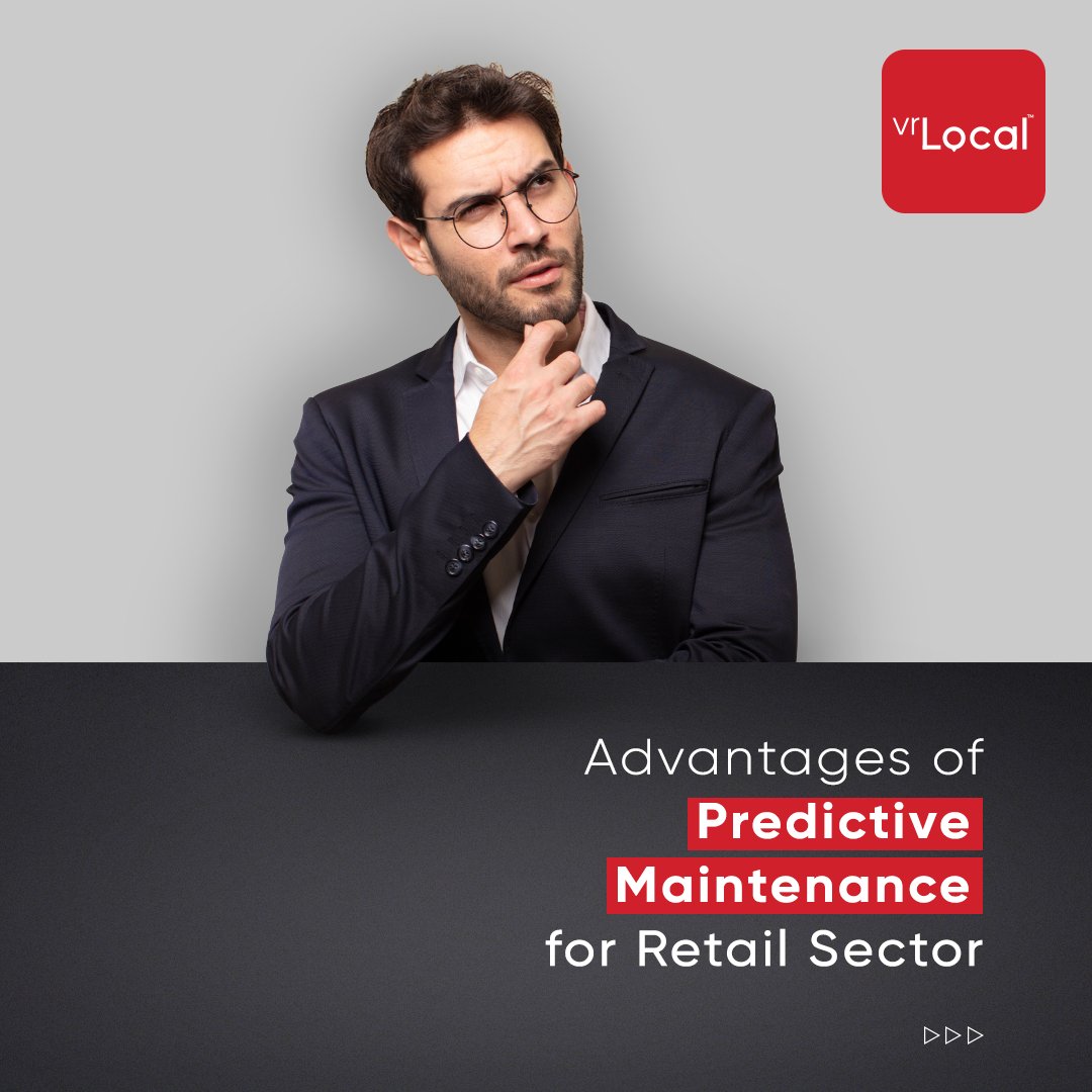 V_R_LOCAL's tweet photo. It is important to keep the customer assured and satisfied when talking about the Retail segment. This is only possible when zero downtime transforms operations and boosts overall customer satisfaction. Choose vrLocal today to unlock Predictive Maintenance https://t.co/E3bE1kUIz4 https://t.co/GBkbV7qNjH