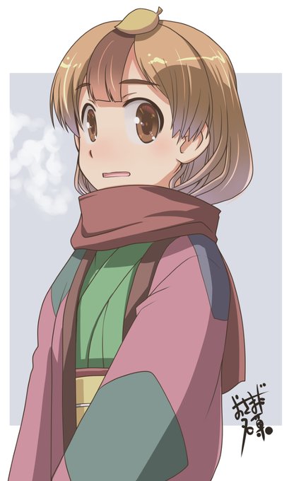 エリマキマメダ #うちの師匠はしっぽがない #大黒亭まめだ #着物 https://t.co/j2nmutjzFb 