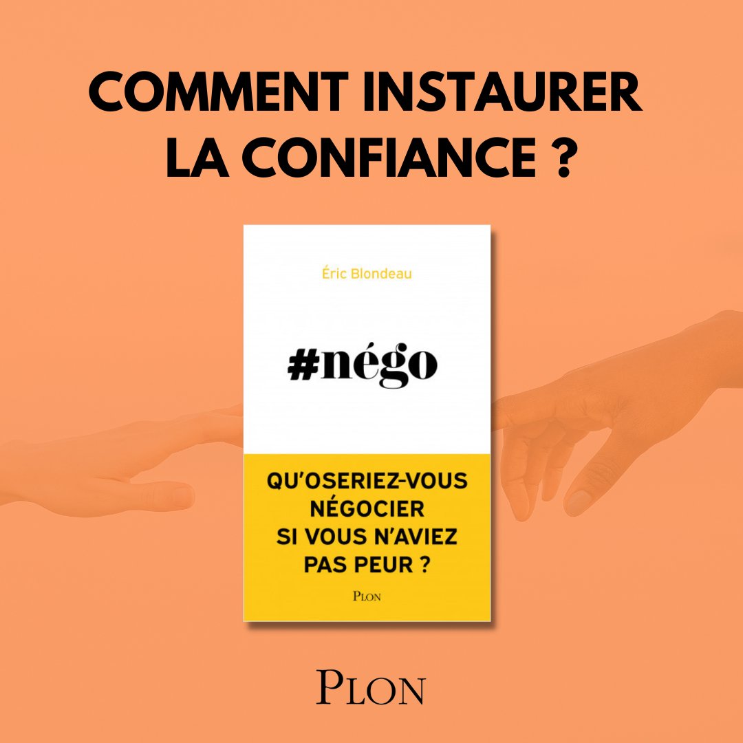 EricBlondeau's tweet photo. 📖 « Dans la négociation, nous avons spontanément tendance à être focalisés sur la notion de confiance, mais nous ne mettons pas notre énergie au bon endroit… »

➡️ Comment expliqueriez-vous qu’aujourd’hui, on peut affirmer que la confiance n’existe pas en tant que telle ? https://t.co/pI2tT1xgAu