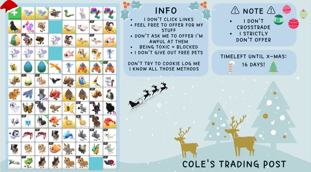 acephation's tweet photo. Trading my inv!
#Adoptmetrades #adoptmetradings #adoptme #adoptmetrading https://t.co/u5I6VRcLuQ