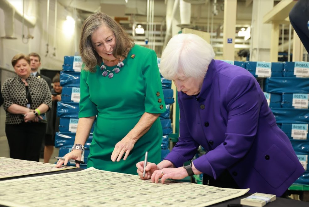 Treasury Department tweet media