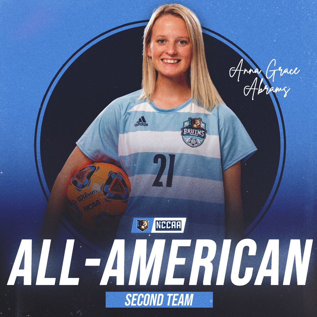 BJUBruins's tweet photo. 𝘼𝙡𝙡-𝘼𝙢𝙚𝙧𝙞𝙘𝙖𝙣𝙨 🙌

Congratulations to Anna Grace Abrams and Gabriela Gonzalez on the @BJUBruinsWSOC team on earning NCCAA DI All-American honors! 

📰 - https://t.co/JIIXY0z7j0 https://t.co/Zv5PnD4HhL