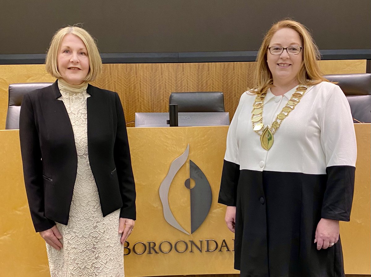 LisaForLynden's tweet photo. Congratulations Cr Felicity Sinfield on your appointment as Mayor ⁦@Boroondara⁩, I am delighted to serve alongside you as Deputy Mayor and thank our Councillor Colleagues for their support. ⁦@felicity4cotham⁩ https://t.co/w368mN9wIf