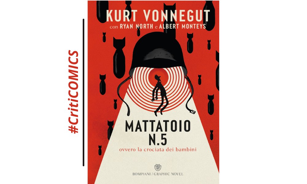 CLetteraria's tweet photo. #CritiCOMICS - Omaggiare il maestro con un linguaggio nuovo: "Mattatoio n. 5" in versione graphic secondo Ryan North e Albert Monteys https://t.co/t6nWwKlZnI https://t.co/S7UsV3L0BC